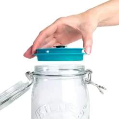 Kit de Mise Sous-Vide 3 Bocaux Kilner 0,5 L avec Couvercles et Pompe Airtender