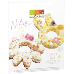 Kit Flower Cake et Bunny Cake Scpracooking