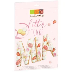 Kit Letter Cake 26 Lettres Scrapcooking