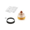 Kit Moule Silicone 6 Tartelettes Ø 80mm Mont Blanc Silikomart Professional