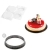 Kit Moule Silicone 2 Tartes Ø 150mm Silikomart Professional