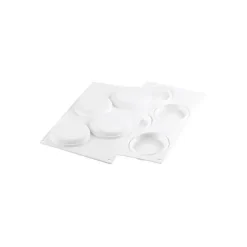 Kit Moule Silicone 4 Tartelettes Ø 100mm Silikomart Professional
