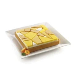Kit Moule Tarte Carré Liberty 18 x H 2 cm Silikomart