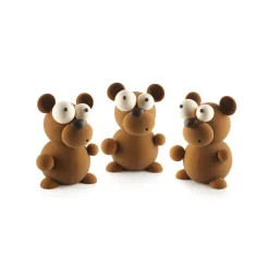 Kit Moules Chocolat Ours en PVC 14 x 16 x 21 cm (x5) Silikomart