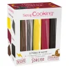 Kit Pâte à sucre Sorcier 5 x 80 g ScrapCooking