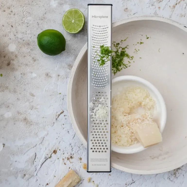 Lame Double Zesteur et Gros Grains Microplane