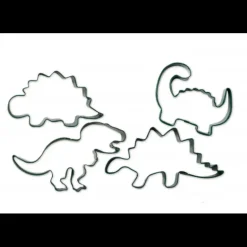 Lot de 4 Emporte-Pièces Dinosaure Scrapcooking