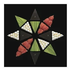 Lot de 8 Triangles à Part de Tarte individuelle