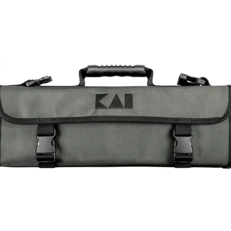 Mallette 5 Couteaux de Cuisine Japonais Wasabi Black Kai