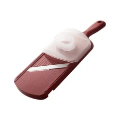 Mandoline Réglable Lame Céramique avec Protège Doigts Kyocera Rouge