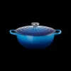 Marmite en fonte 26 cm Azur Le Creuset Signature