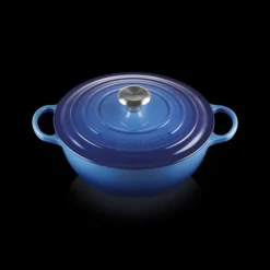 Marmite en fonte 26 cm Azur Le Creuset Signature