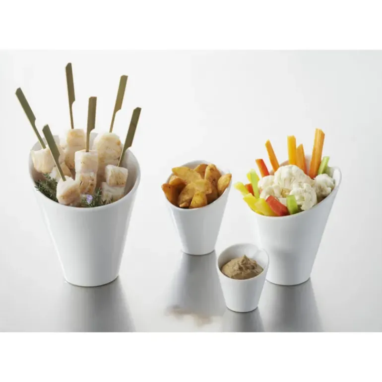 Mini Cornet de Frites Blanc 5cl French Classique Revol