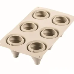 Mini Moule Silicone 6 Cônes Soffice Incanto Silikomart 3D Design