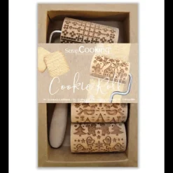 Mini Rouleau à Pâtisserie Empreinte Noël Interchangeable 7 cm (x3) Scrapcooking