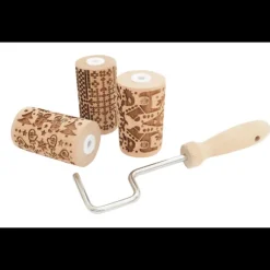 Mini Rouleau à Pâtisserie Empreinte Noël Interchangeable 7 cm (x3) Scrapcooking