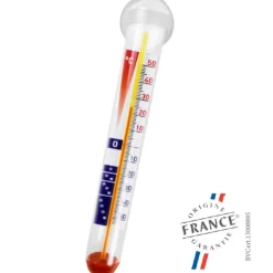 Mini Thermomètre Vertical en Verre Alla France