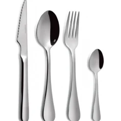 Ménagère 24 Pièces avec Couteaux à Steak SEVILLA S Inox 18% Comas