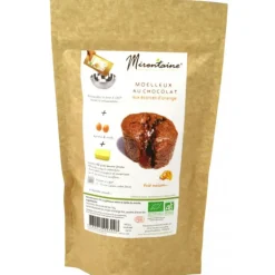 Moelleux BIO au Chocolat et à l'Orange 240g Mirontaine