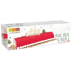 Moule à Bûche avec insert plastique - Scrapcooking