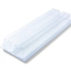 Moule 2 Bûches Rainurée Thermoformé (x10)