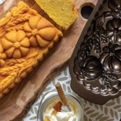 Moule à Cake Blé et Citrouille Bronze Nordic Ware