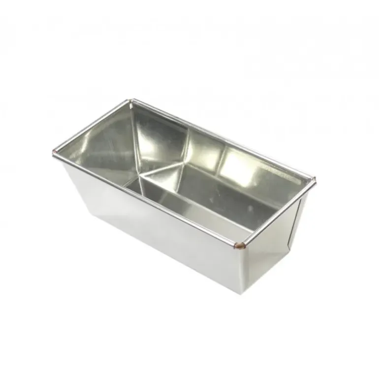 Moule à Cake 15cm Evasé Fer Blanc Gobel