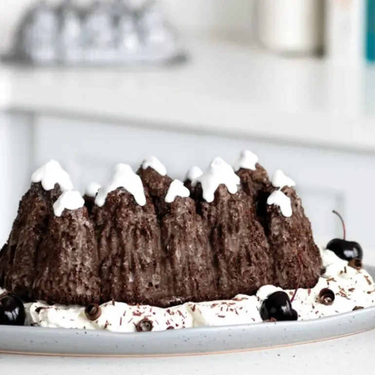 Moule à Cake Forêt de Sapins Silver Nordic Ware