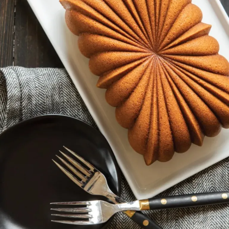 Moule à Cake Plissé Gold Nordic Ware