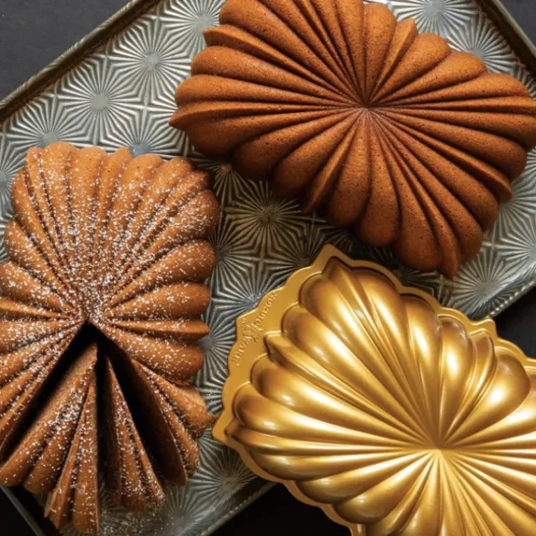 Moule à Cake Plissé Gold Nordic Ware