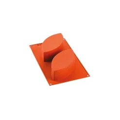 Moule à Cake x2 Silicone Michalak 170 x 80 x h50 mm Silikomart Professional