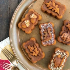 Moule à Cakes Automne Assortis (x6) Bronze Nordic Ware