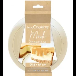 Moule à Charnière Antiadhésif 18 cm Scrapcooking