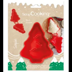 Moule à Chausson Sapin 11,3 cm Scrapcooking