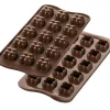 Moule à Chocolat 15 Choco Game Easy Choc - Silicone Spécial Chocolat