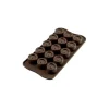 Moule à Chocolat 15 Ronds Easy Choc - Silicone Spécial Chocolat
