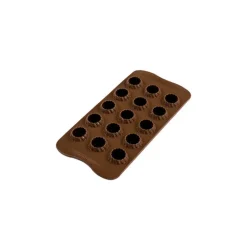 Moule à Chocolat 15 Sphères Torsadées Easy Choc - Silicone Spécial Chocolat