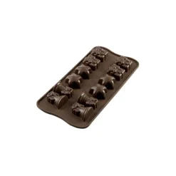 Moule à Chocolat 12 Sujets Noël Easy Choc - Silicone Spécial Chocolat