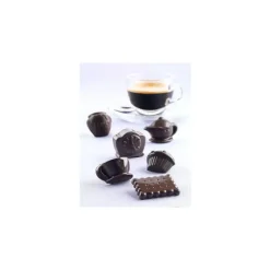 Moule à Chocolat 12 Sujets Tea Time Easy Choc - Silicone Spécial Chocolat