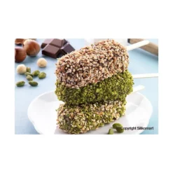 Moule à Glace Silicone 2 x 2 Esquimaux 90 ml avec bâtonnets SilikoMart