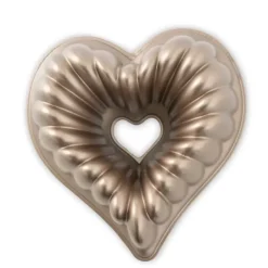 Moule à Gâteau Bundt Cœur Élégant Toffee Nordic Ware