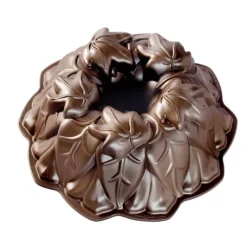 Moule à Gâteau Bundt Feuilles d'Automne Bronze Nordic Ware