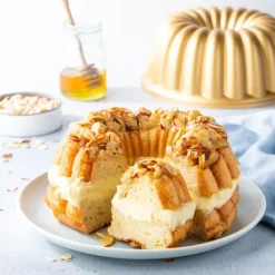 Moule à Gâteau Bundt Élégant Gold Nordic Ware