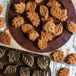 Moule à Gâteaux Feuilles d'Automne (x12) Bronze Nordic Ware