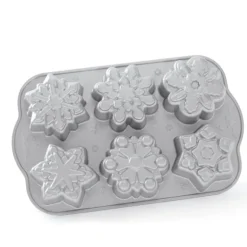 Moule à Gâteaux Flocons de Neige (x6) Silver Nordic Ware