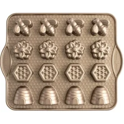 Moule à Gâteaux Monde des Abeilles (x16) Toffee Nordic Ware