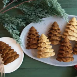 Moule à Gâteaux Sapins (x6) Silver Nordic Ware