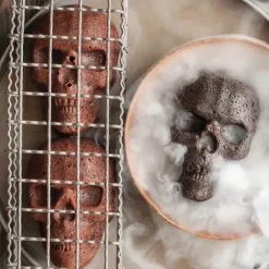 Moule à Gâteaux Têtes de Mort (x6) Bronze Nordic Ware