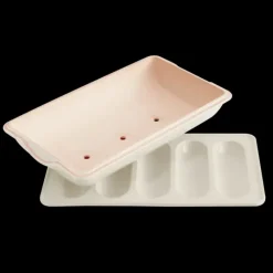 Moule à Mini-Baguettes en Céramique 39 cm Lin Emile Henry