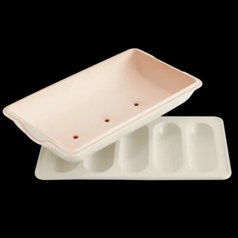 Moule à Mini-Baguettes en Céramique 39 cm Lin Emile Henry